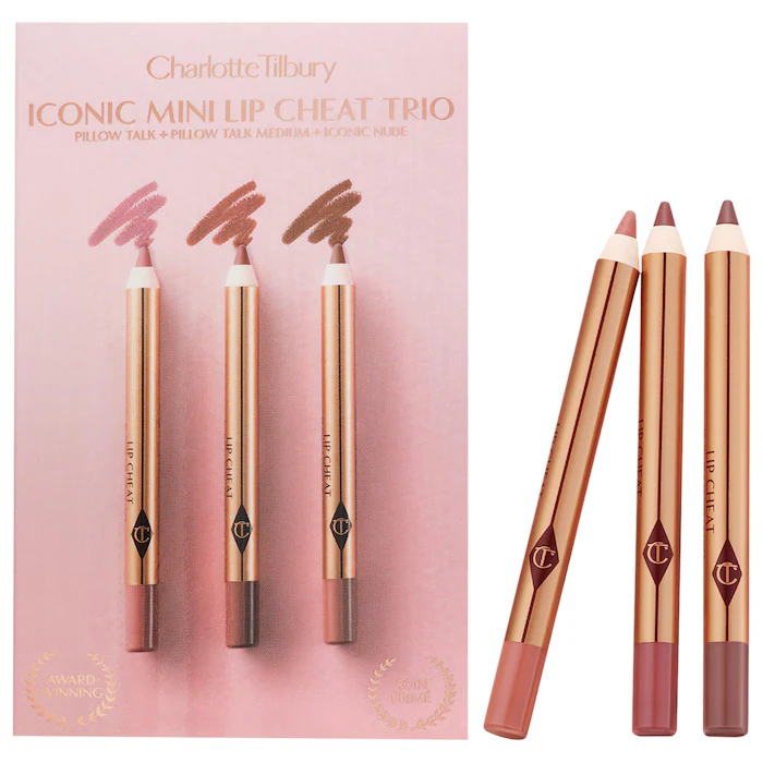 Charlotte Tilbury Mini Iconic Lip Cheat Lip Liner Trio - Image 2