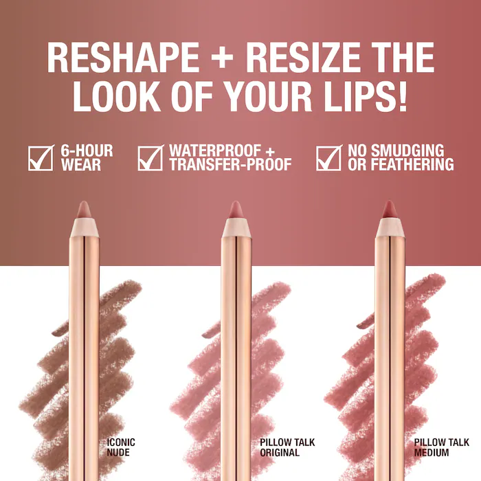 Charlotte Tilbury Mini Iconic Lip Cheat Lip Liner Trio - Image 5